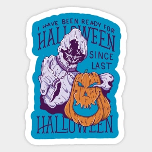 Halloween Ghost Sticker